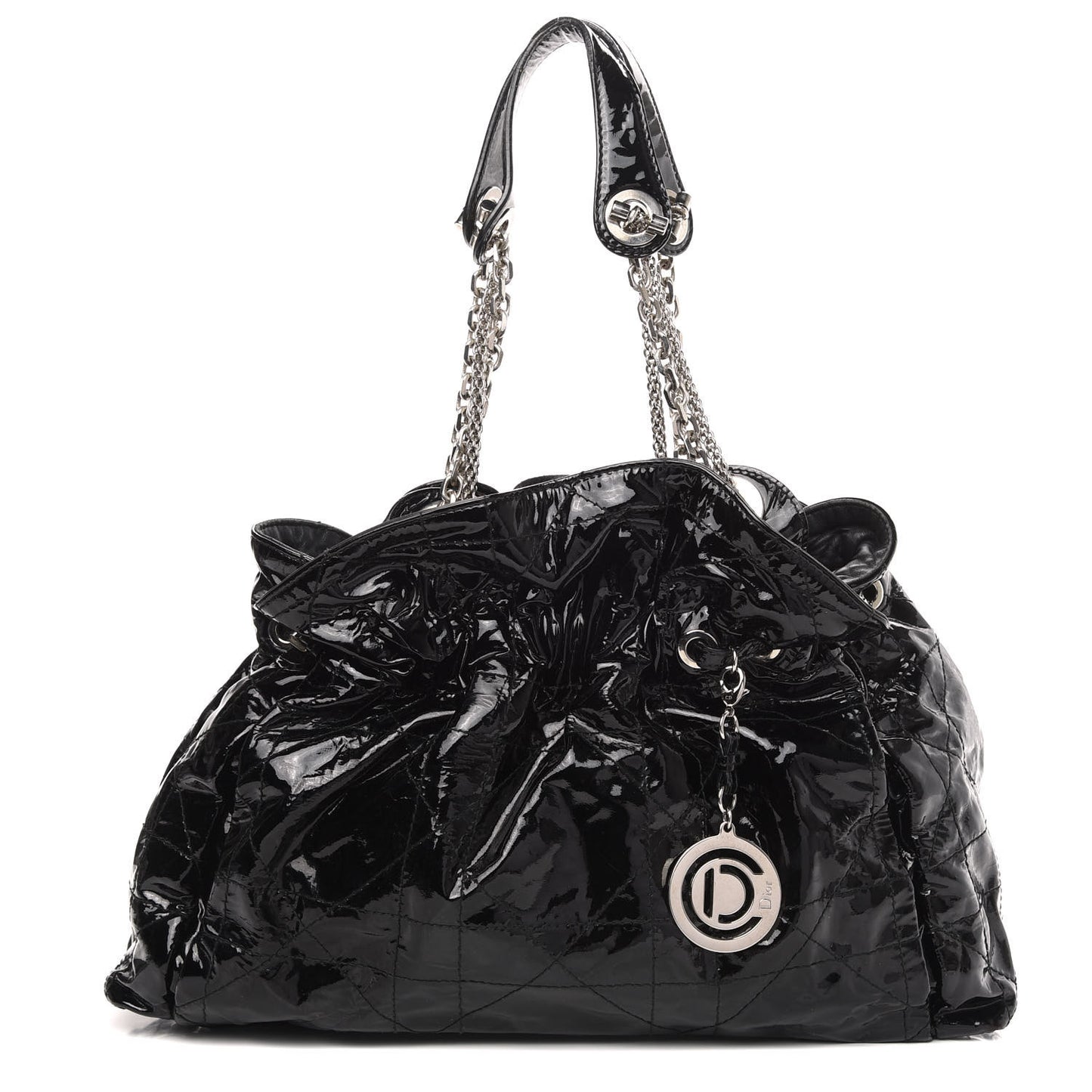 Patent Cannage Medium Le Trente Tote Black