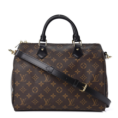 Louis Vuitton Monogram My World Tour Speedy Bandouliere 30 Black 1 of 10