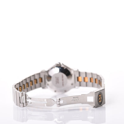 Cartier Stainless Steel 18K Yellow Gold 29mm Santos Octagon Quartz Watch 5 of 5