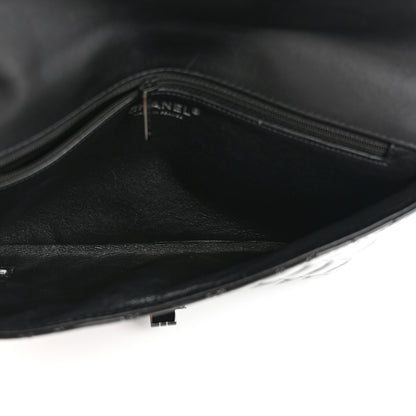 Chanel Patent Calfskin Quilted Reissue 2.55 Clutch So Black 5 of 8