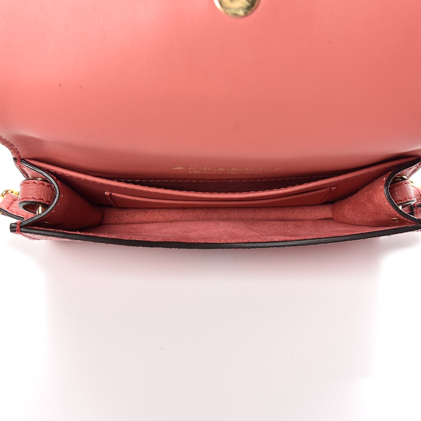 House Check Calfskin Mini Buckle Phone Bag Rose Pink