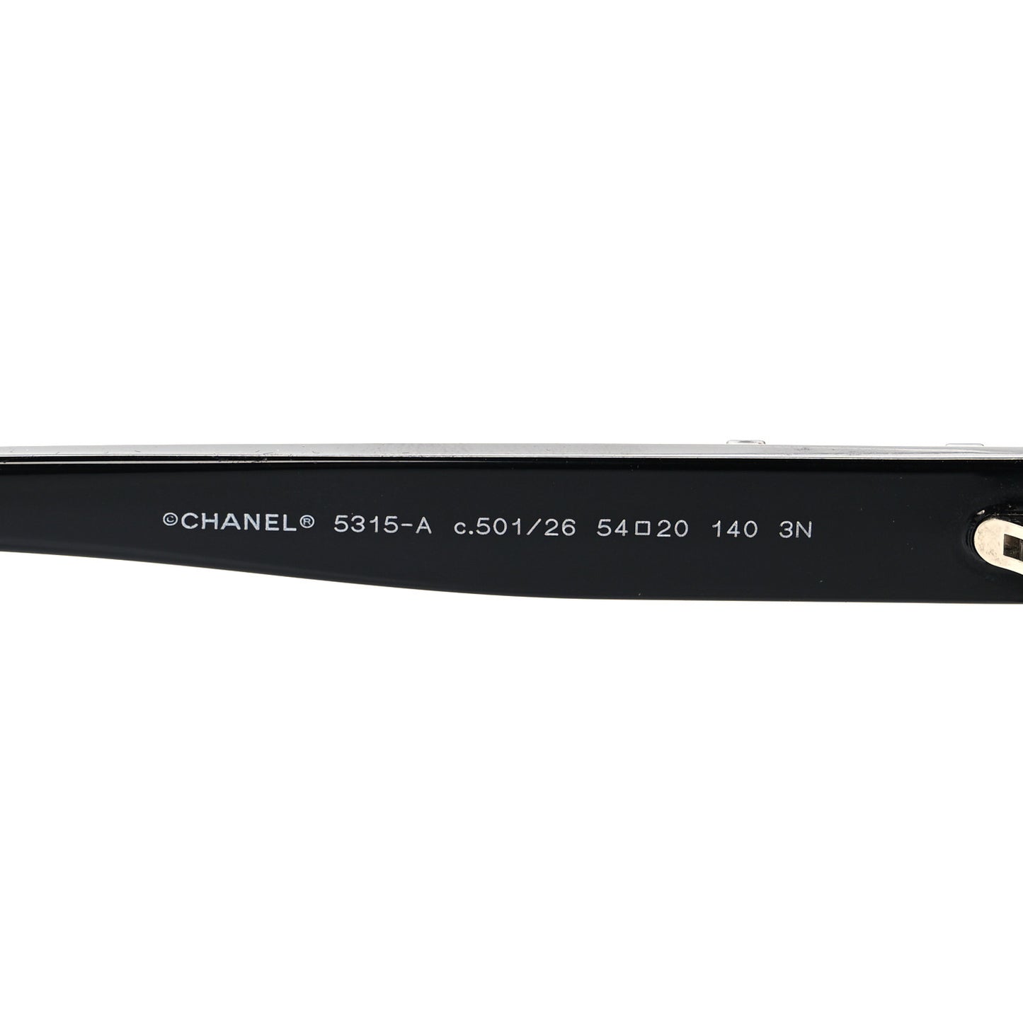 Pantos Signature CC Sunglasses 5315 Black