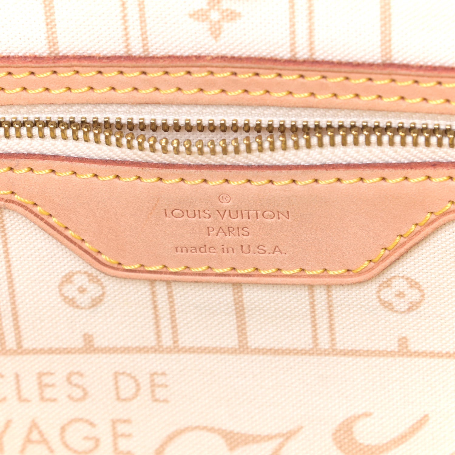Louis Vuitton Damier Azur Neverfull MM 5 of 6