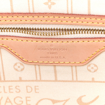 Louis Vuitton Damier Azur Neverfull MM 5 of 6