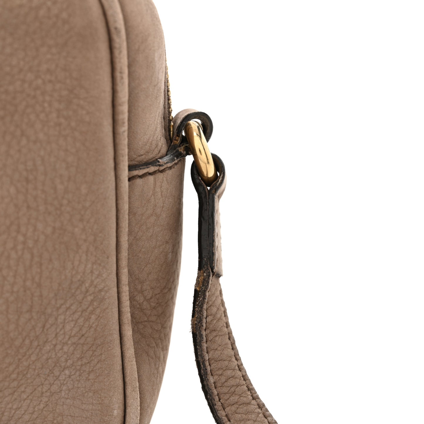 Vitello Range Small Soho Disco Bag Grey Field