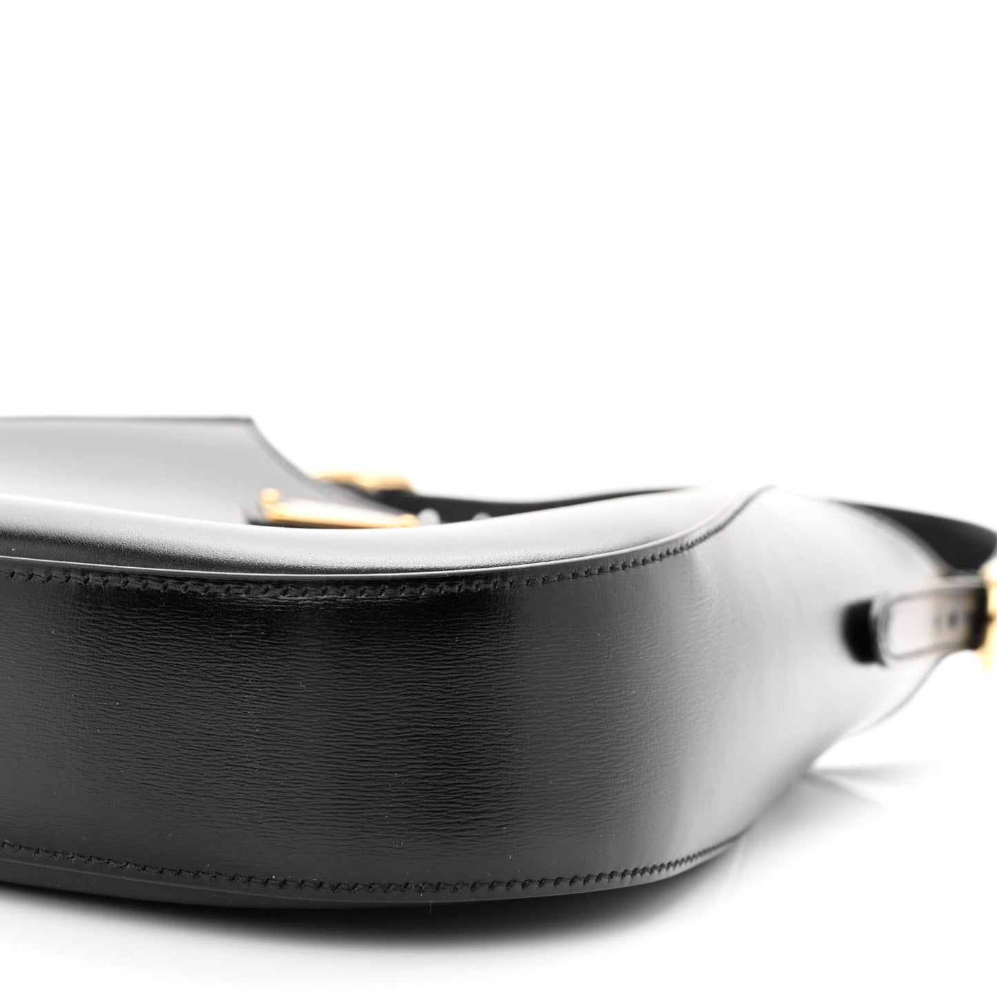Box Calfskin Shoulder Bag Black