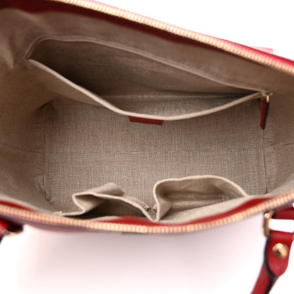 Gucci Soft Microguccissima Dome Satchel Red 5 of 10