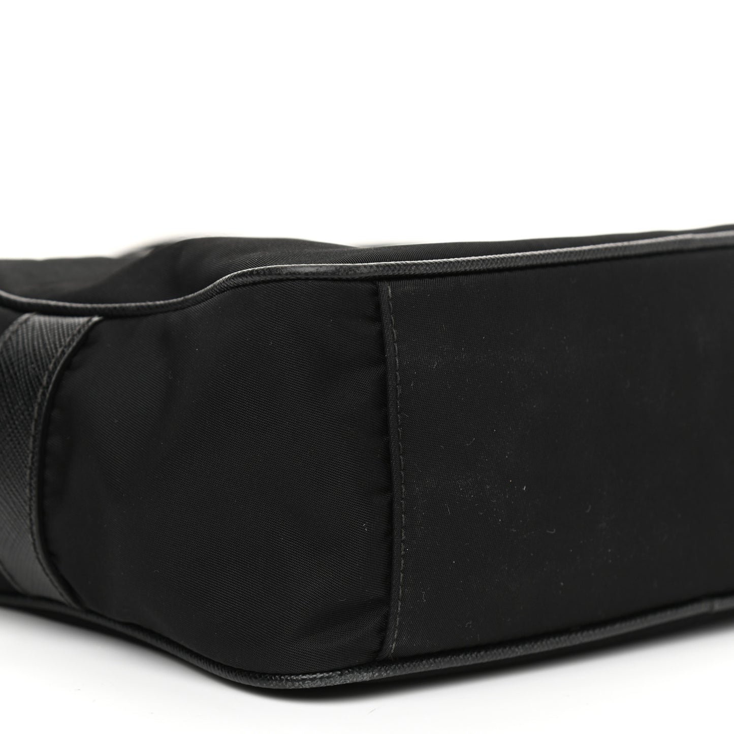 Tessuto Nylon Soft Calf Camera Bag Black