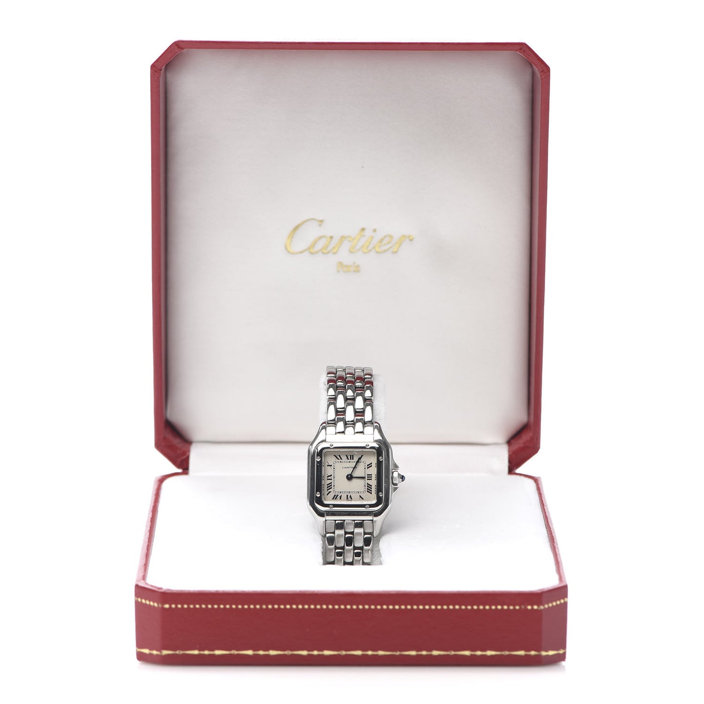 Stainless Steel 22mm Panthere Quartz Watch
