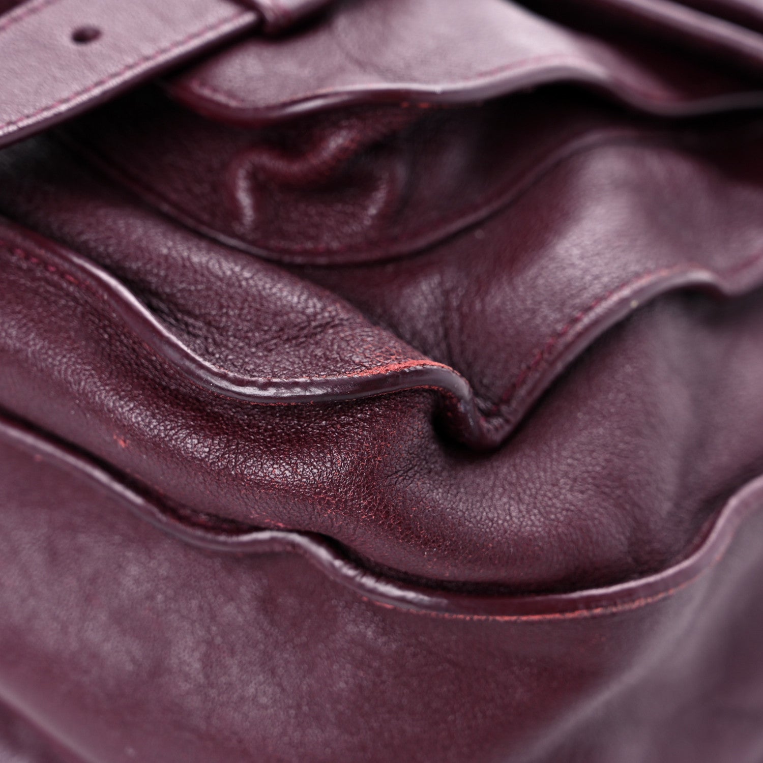 Proenza Schouler Lambskin PS1 Large Satchel Oxblood 10 of 29
