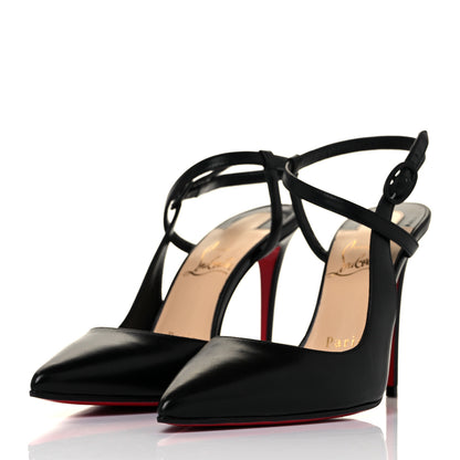 Christian Louboutin Kid Jenlove 100 Pumps 35.5 Black 3 of 7