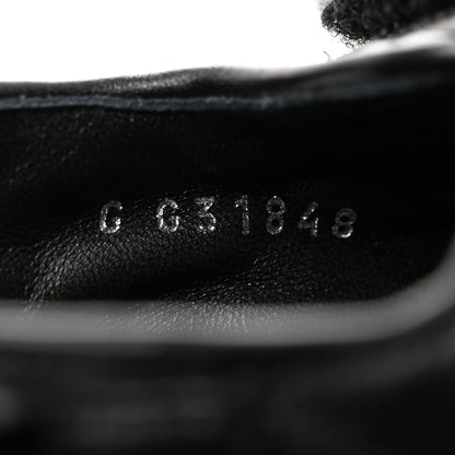 Chanel Lambskin Velcro Dad Sandals 37 So Black 7 of 9