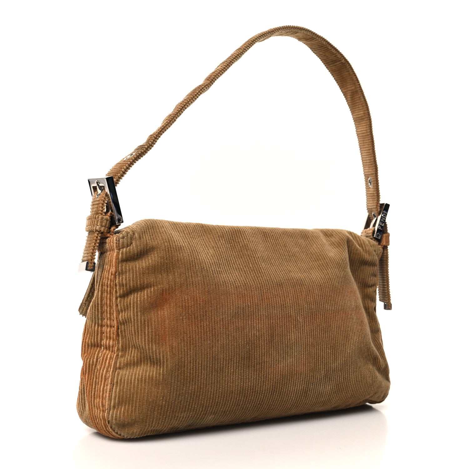 Fendi Corduroy Baguette Beige 3 of 11