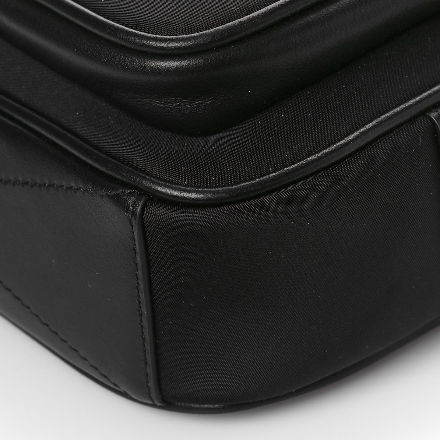 Nylon Paddy Crossbody Bag Black