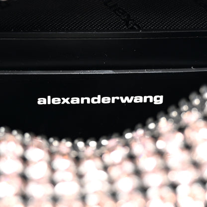 Alexander Wang Mesh Crystal Rhinestone Mini Heiress Pouch Pink 6 of 13