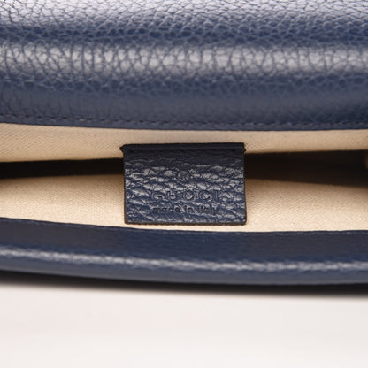 Gucci Dollar Calfskin Crystal Mini Dionysus Shoulder Bag Blue Agata Montana Sapphire 6 of 13