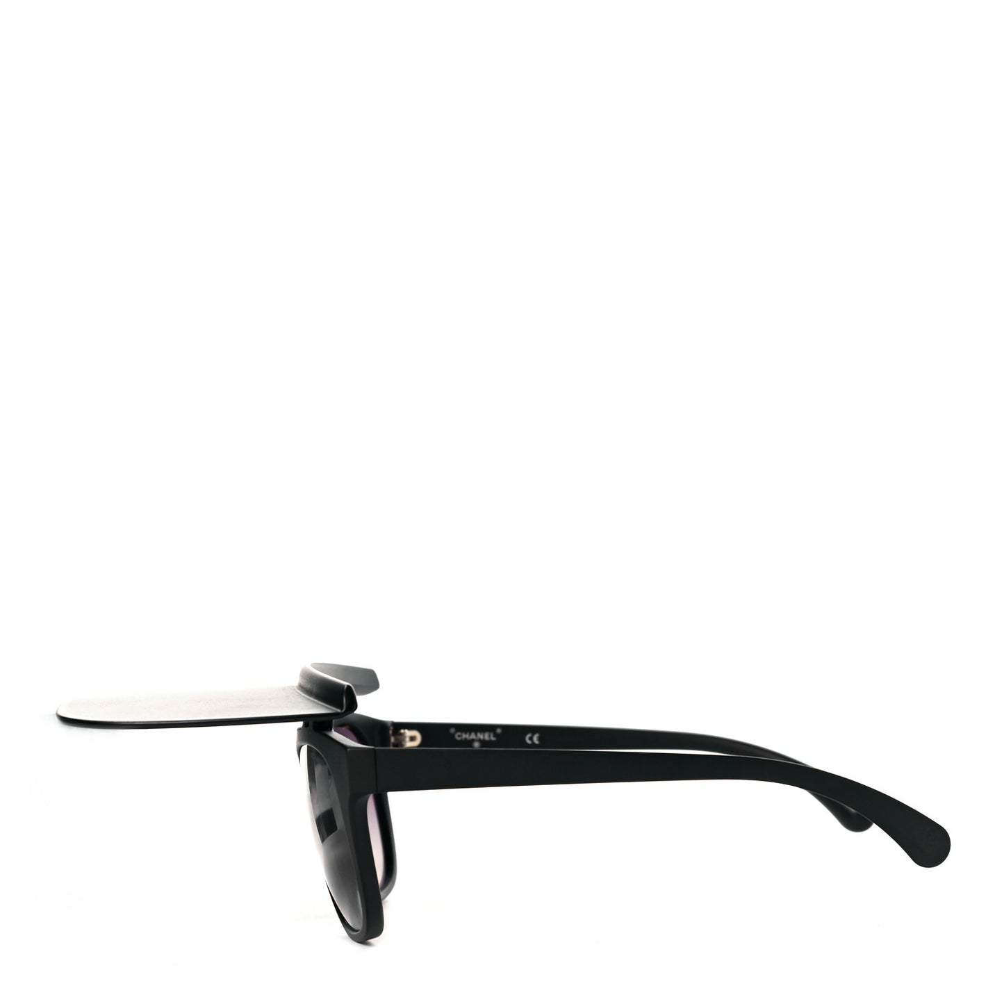 Acetate Visor Sunglasses 71046 Matte Black