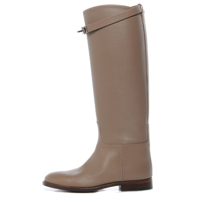 Hermes Swift Kelly Jumping Boots Etoupe 36 1 of 6