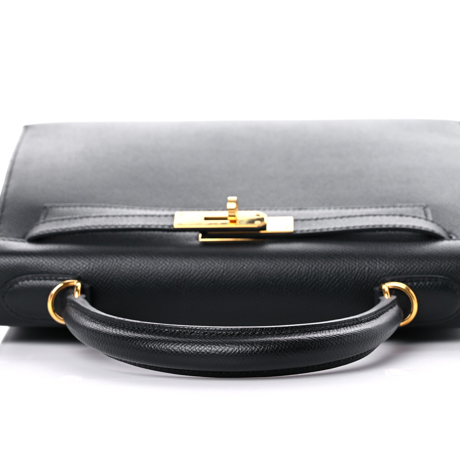 Hermes Epsom Kelly Sellier 28 Black 12 of 37