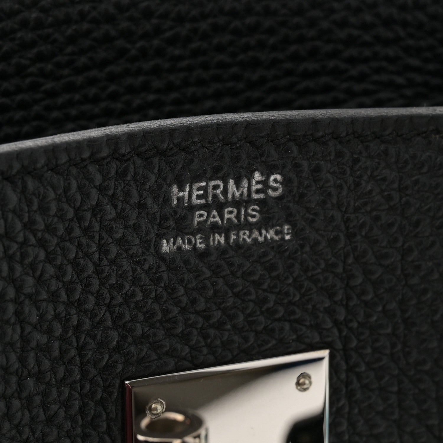 Hermes Togo Birkin 30 Black 6 of 10