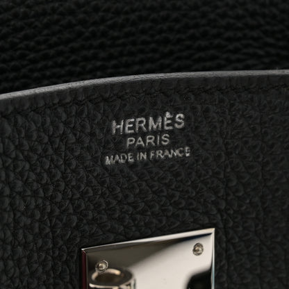 Hermes Togo Birkin 30 Black 6 of 10