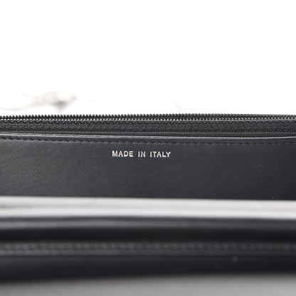 Chanel Aged Calfskin Lucky Charms Casino 2.55 Reissue Wallet on Chain WOC Black 7 of 15