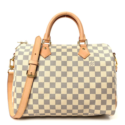 Louis Vuitton Damier Azur Speedy Bandouliere 30 1 of 12