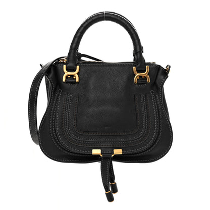 Chloe Calfskin Mini Marcie Satchel Black 1 of 9