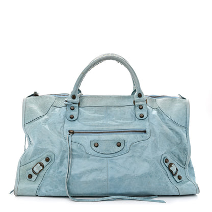 Balenciaga Agneau Classic Hardware Work Sky Blue 3 of 16