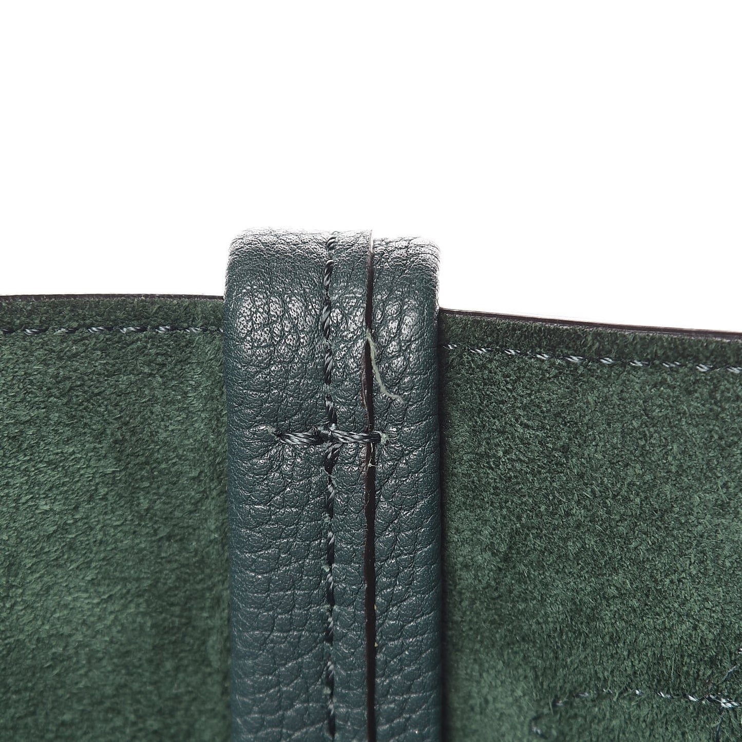 Soft Grained Calfskin Small Belt Cabas Phantom Amazone