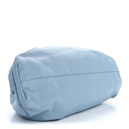Bottega Veneta Smooth Butter Calf The Pouch Oversized Clutch Ice 4 of 11