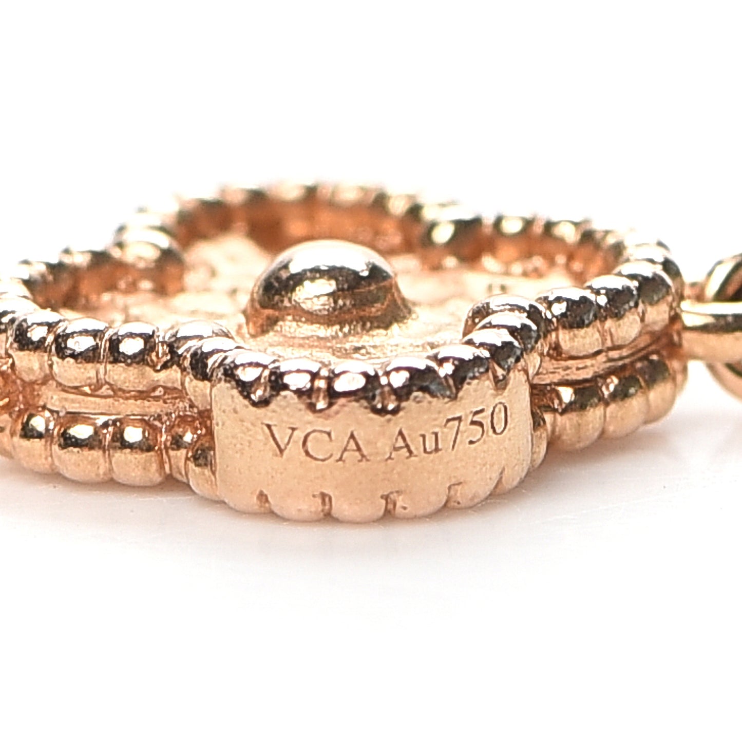 18K Rose Gold 16 Motifs Sweet Alhambra Necklace