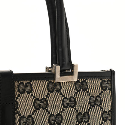 Gucci Monogram Bardot Bag Black 12 of 15