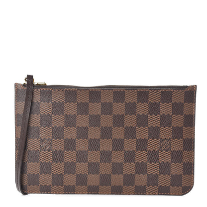Louis Vuitton Damier Ebene Neverfull MM GM Pochette 1 of 6