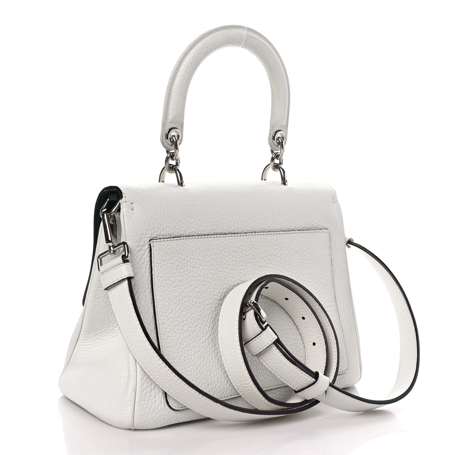 Christian Dior Bullcalf Small Be Dior Flap White 3 of 10