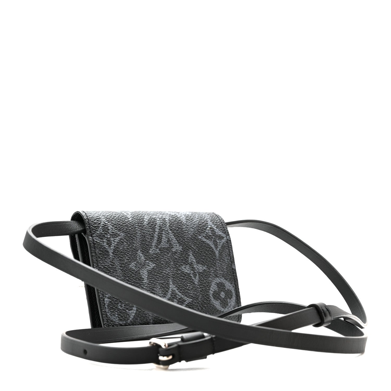 Louis Vuitton Monogram Pastel Cross Card Holder Black 3 of 10