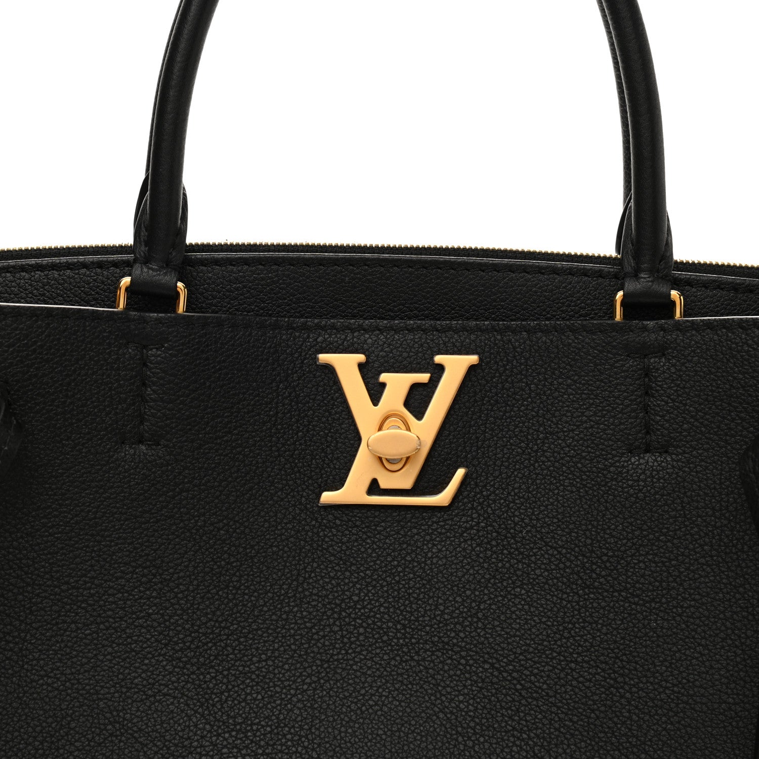 Louis Vuitton Calfskin Lockmeto Black 8 of 11