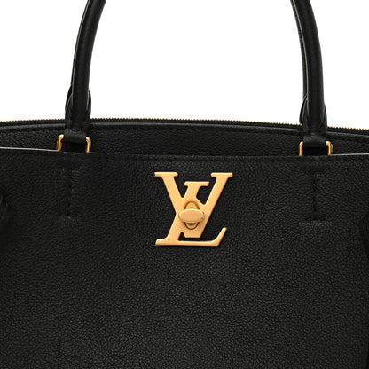 Louis Vuitton Calfskin Lockmeto Black 8 of 11