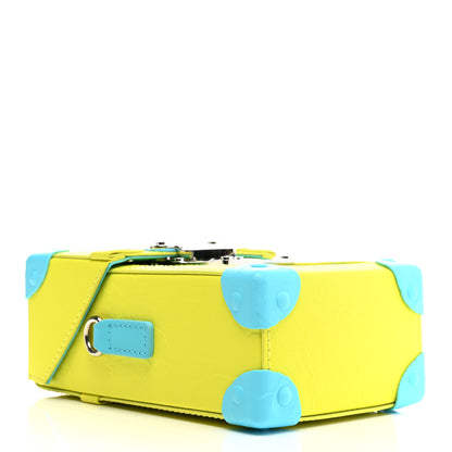 Louis Vuitton Monogram Playground Vertical Trunk Wearable Wallet Lime 3 of 8