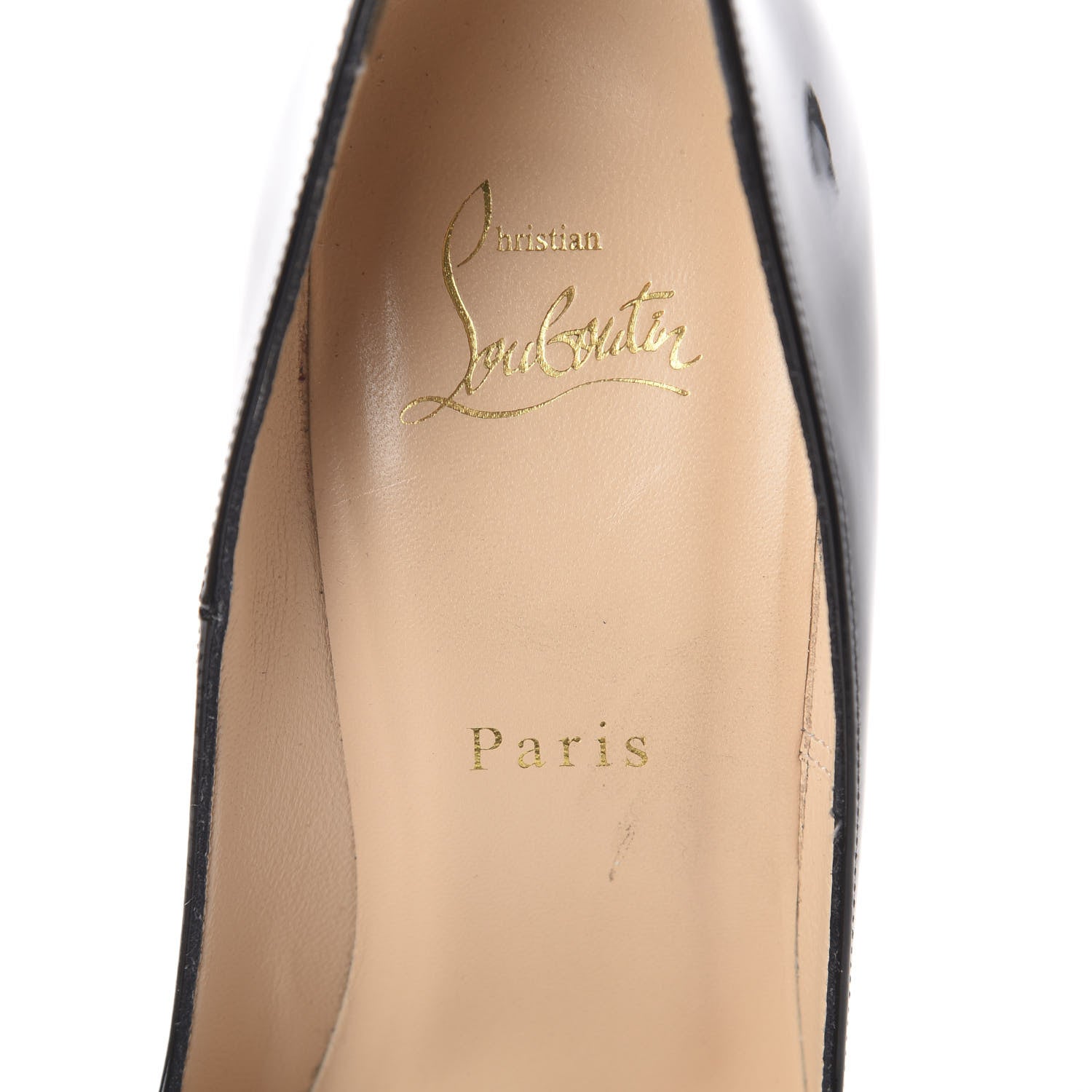 Christian Louboutin Patent So Kate 120 Pumps 39.5 Black 6 of 7