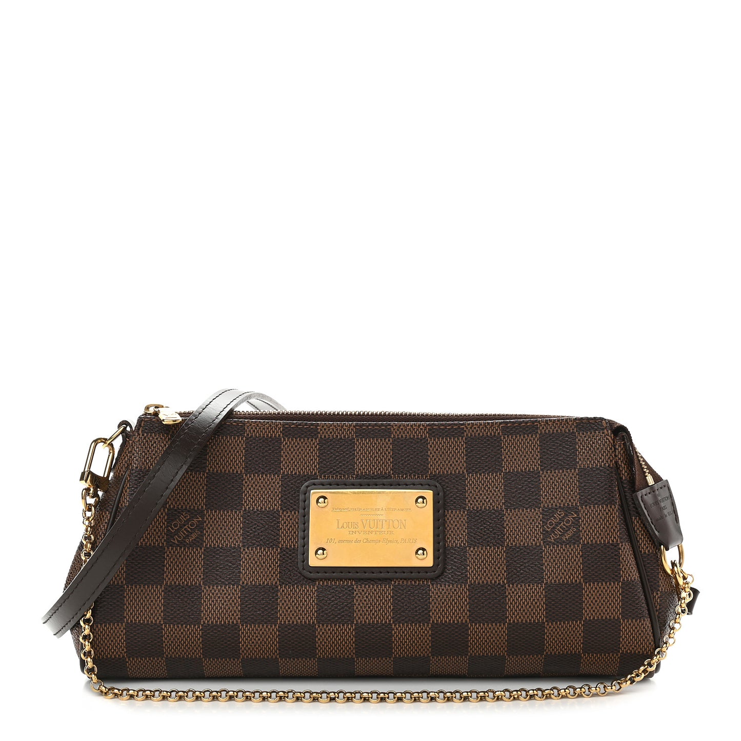 Damier Ebene Eva Clutch