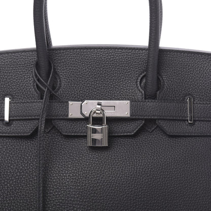 Hermes Togo Birkin 30 Black 8 of 10