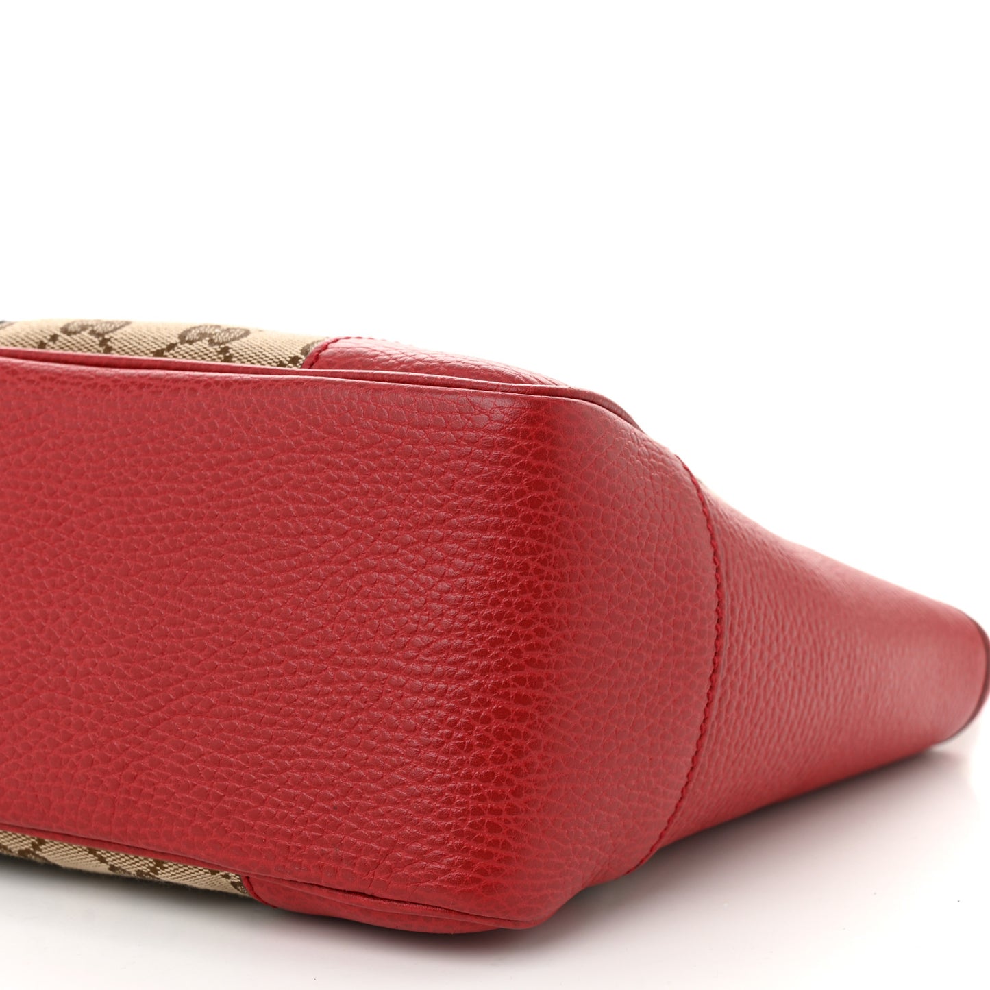 Monogram Small Bree Tote Red