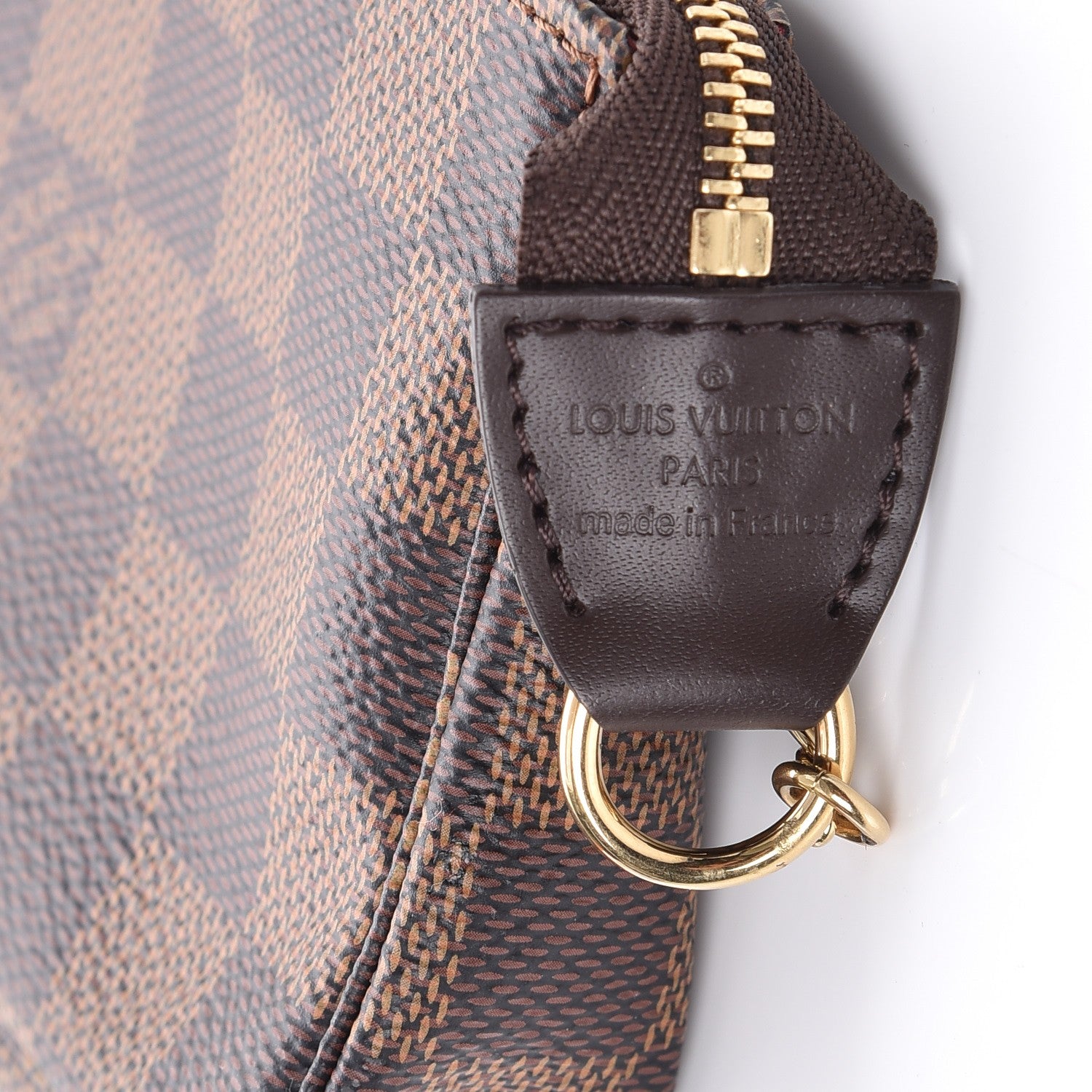 Louis Vuitton Damier Ebene Mini Pochette Accessories 6 of 8