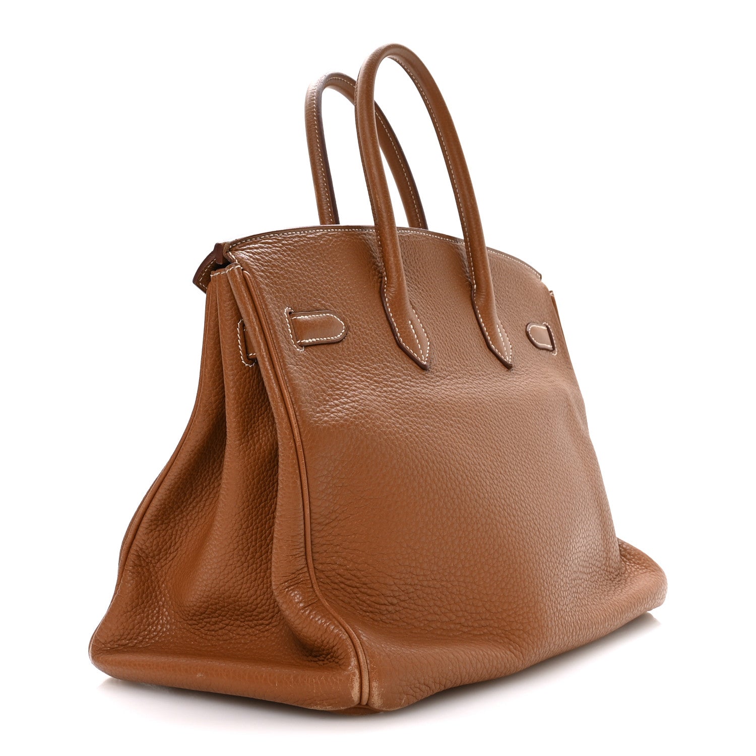 Hermes Togo Birkin 35 Gold 2 of 9