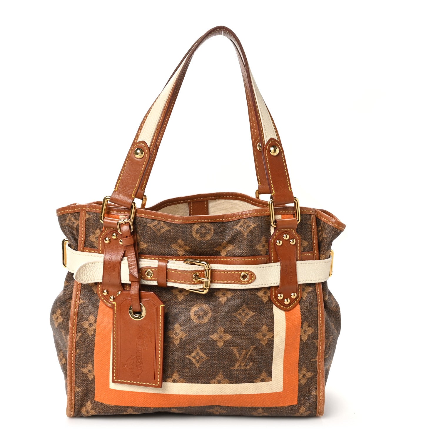 Louis Vuitton Monogram Rayures Tisse Sac PM 1 of 9