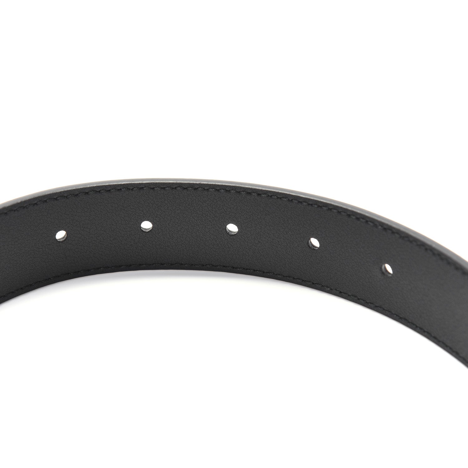 Gucci Calfskin Double G 30mm Belt 75 30 Black 6 of 8