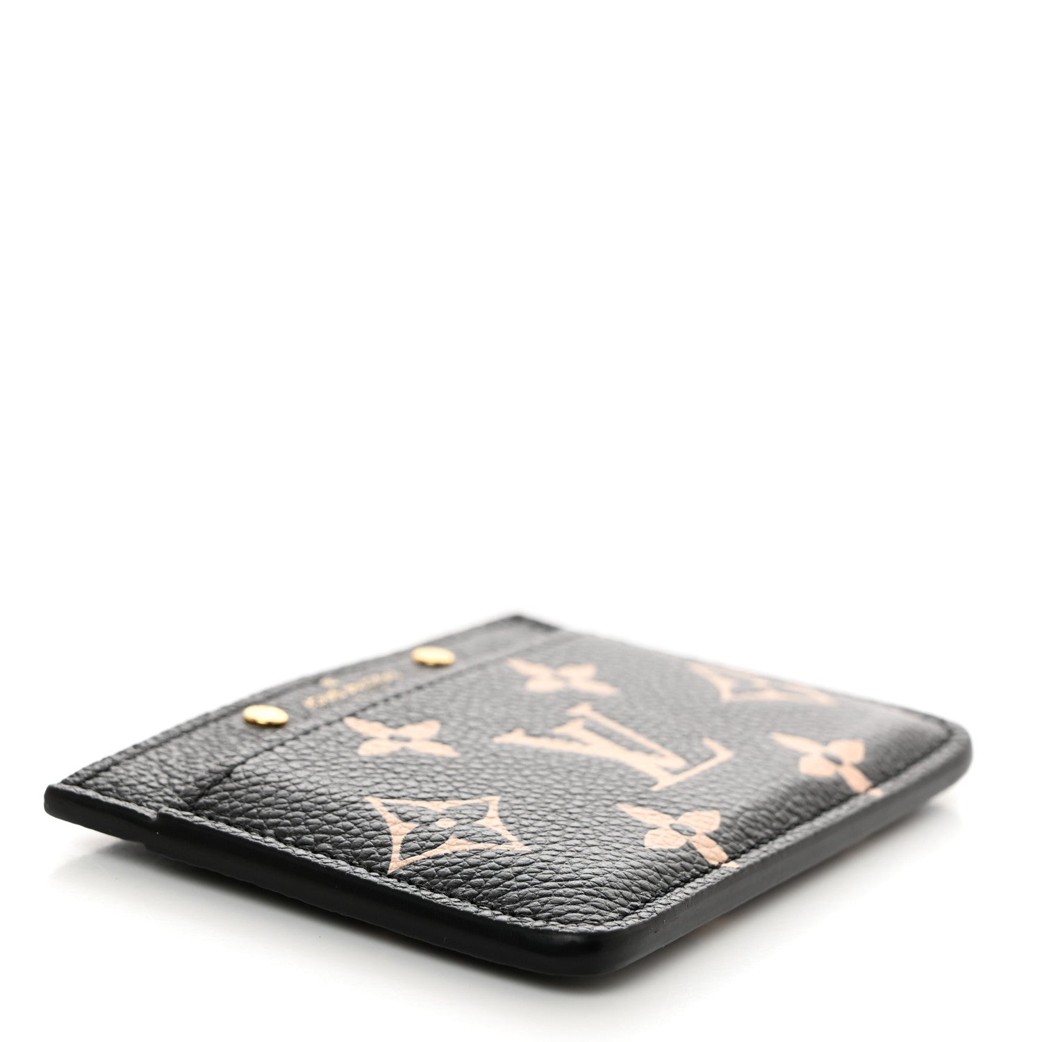 Louis Vuitton Empreinte Card Holder Black Beige 4 of 9