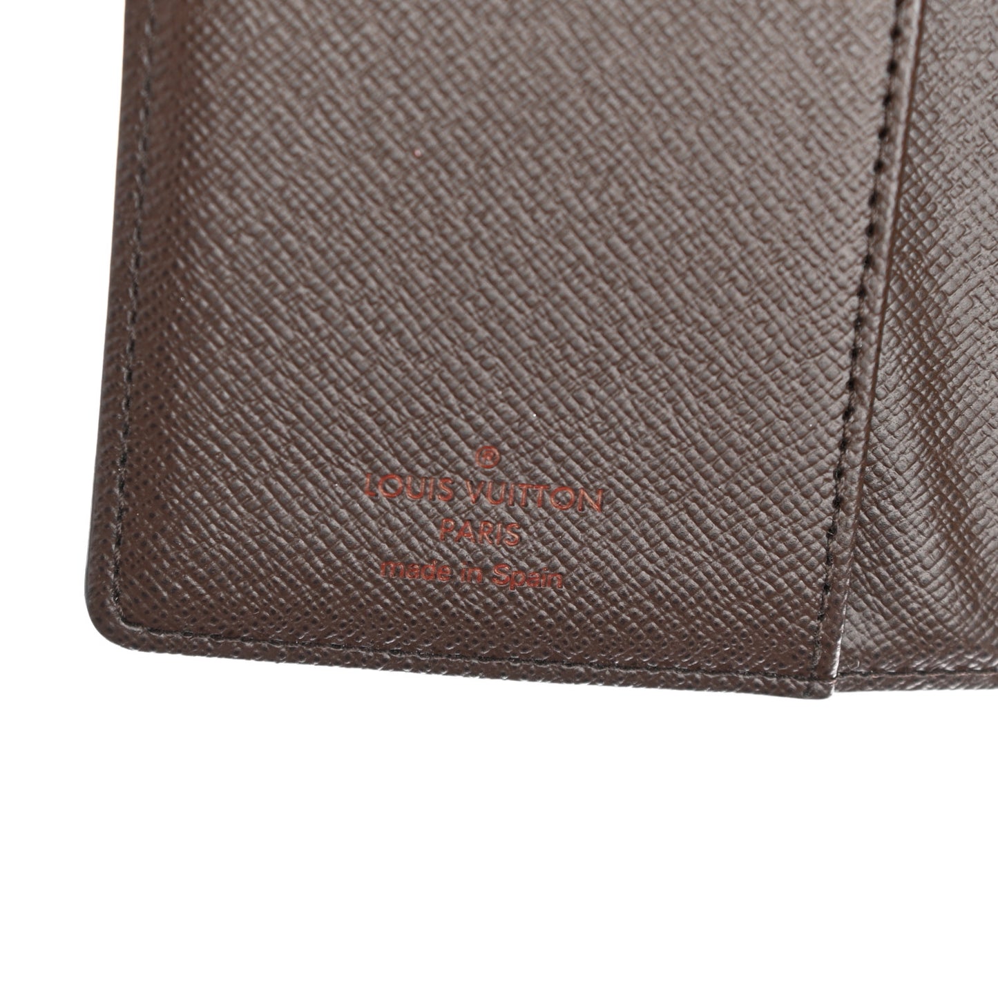Damier Ebene Small Ring Agenda Cover