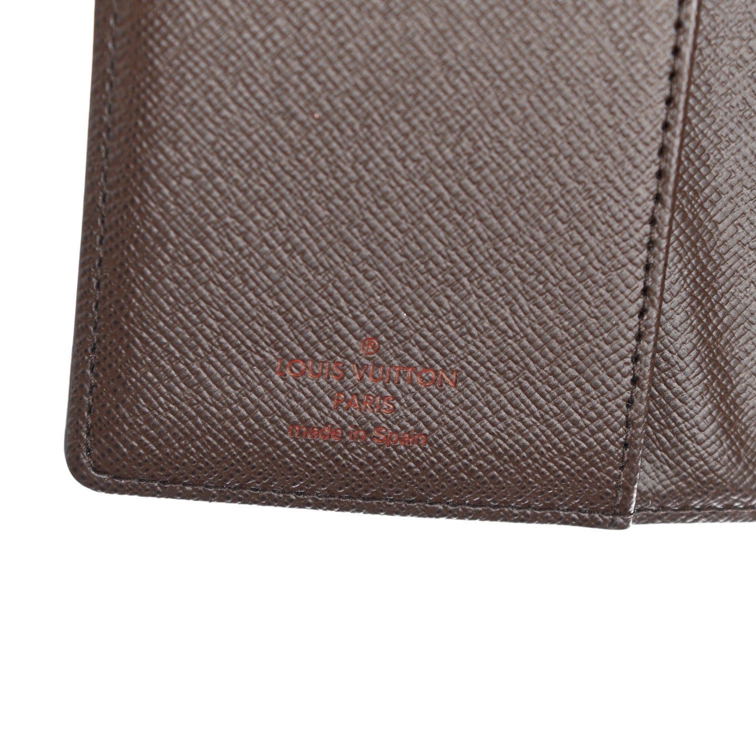 Louis Vuitton Damier Ebene Small Ring Agenda Cover 6 of 8